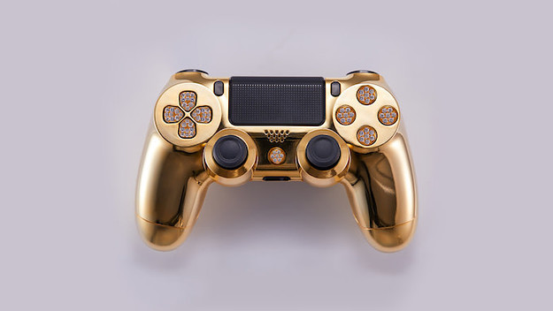 You Can Now Play PS4 With a $14,000 Diamond-Encrusted, Gold-Plated  Controller