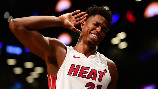Hassan Whiteside purchased a $50K gun, and then had it stolen out of his car in the parking lot of the gun store. 