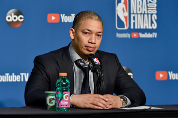 Tyronn Lue after Game 4 of the 2018 NBA finals
