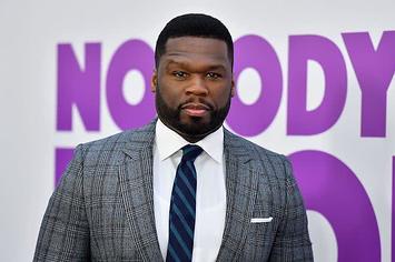 US rapper 50 Cent.