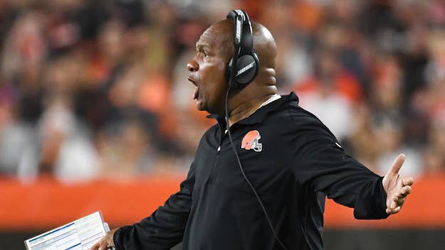 The Browns reportedly fired Hue Jackson, a day after they lost to the Steelers for the second time this season. Based on history, it was a foregone conclusion.