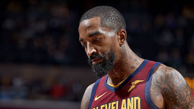 J.R. Smith was in such a funk when he was taken out of the Cavs' rotation, he allegedly almost quit the team for a while. Cooler heads prevailed, though.