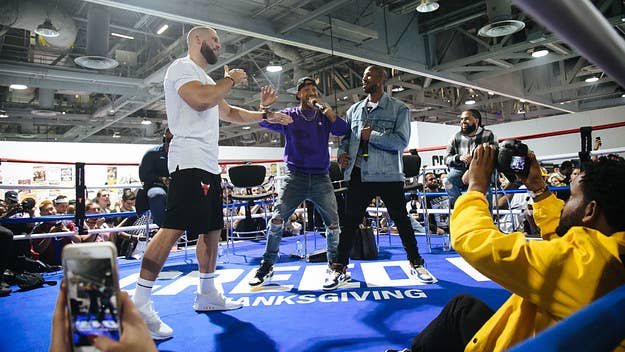 The cast of CREED II went all out this past weekend at ComplexCon, participating in a fan Q&A hosted by Terrence J in the middle of a life-size boxing ring.