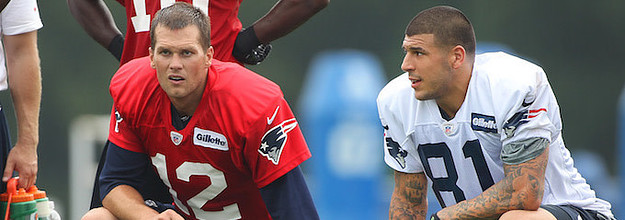 How Tom Brady and New England Patriots teammates reacted to Aaron  Hernandez's chilling behaviour revealed in Spotlight series - Mirror Online