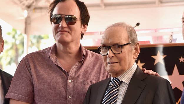 During an interview for Playboy's German edition, famed film composer Ennio Morricone attacked the originality of director Quentin Tarantino.