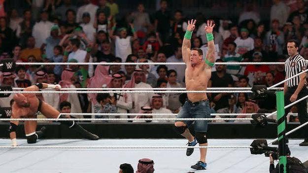John Cena is reportedly out of WWE's Crown Jewel show next month, and the whole event is now in jeopardy.