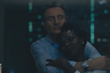 Liam Neeson and Viola Davis in 'Widows'