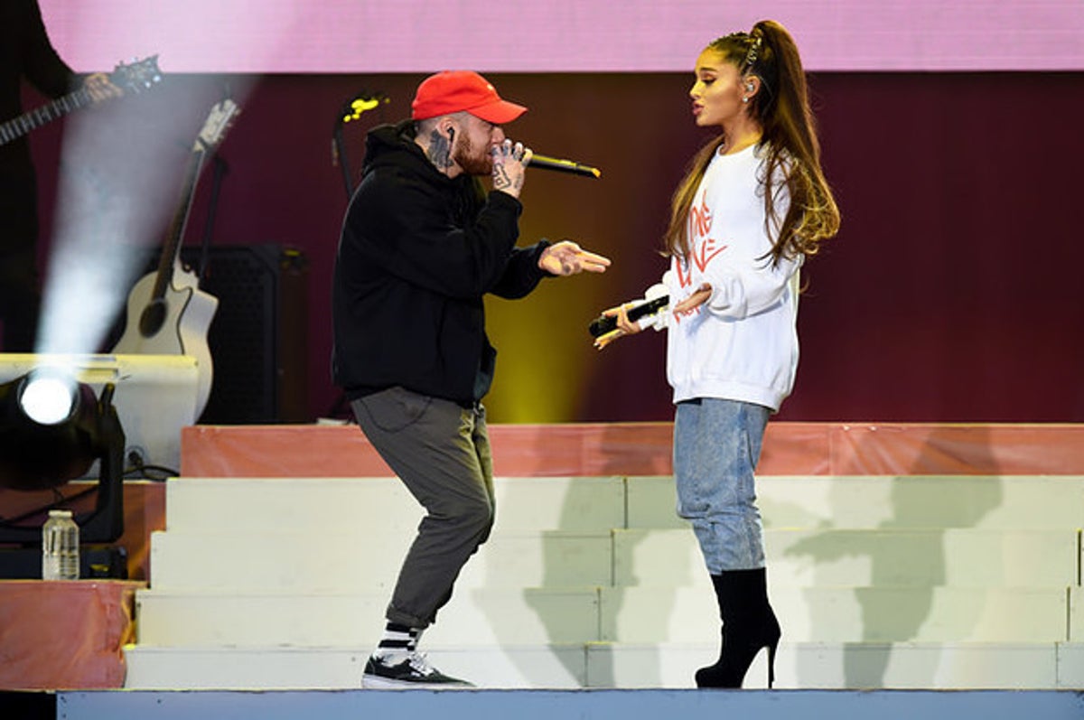 Ariana Grande is overcome with emotion after Mac Miller's death as