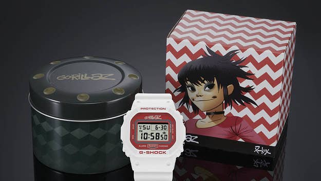 This year marks the 35th anniversary of Casio's G-SHOCK brand, and to mark the occasion they have collaborated with the world-class Gorillaz. 

