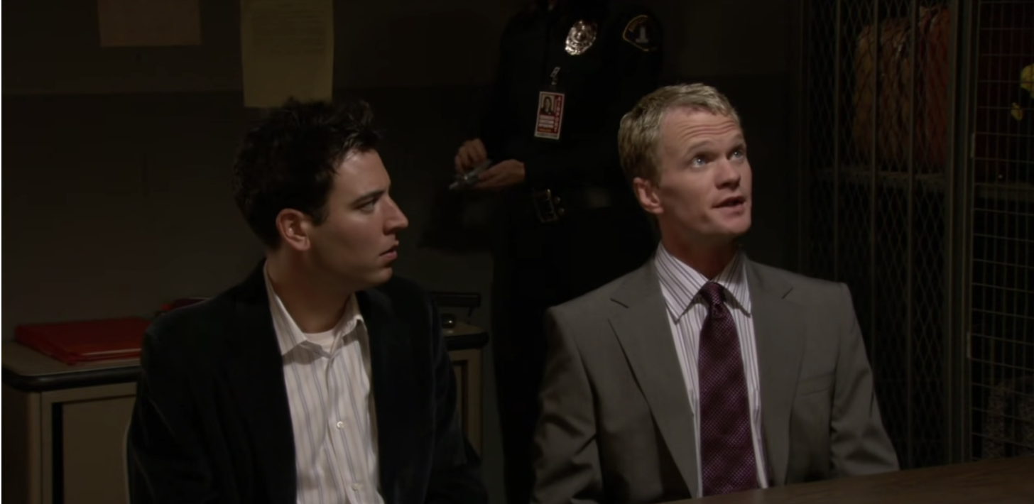 Ted Mosby and Barney Stinson