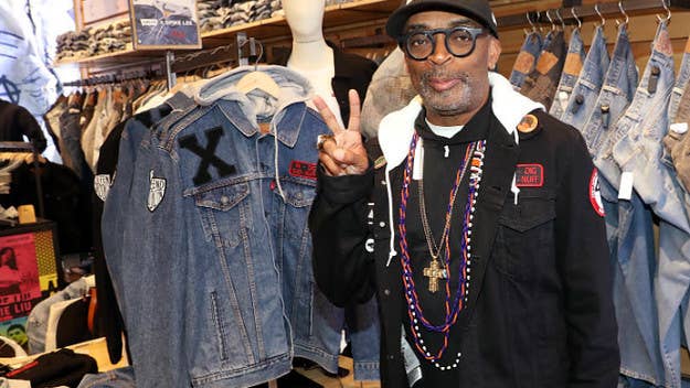 'BlacKkKlansman' director Spike Lee was asked about 'Sorry to Bother You' director Boots Riley's recent three-page critique of the film. Lee, however, didn't offer a response.