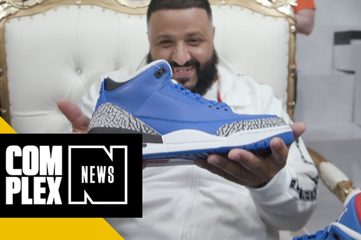 DJ Khaled Unveils His New Air Jordan 3s
