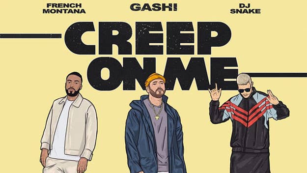 The Libya-born, Albanian-raised rapper shifts to a more pop-friendly sound with his French Montana, Cirkut, and DJ Snake collaboration, "Creep On Me."