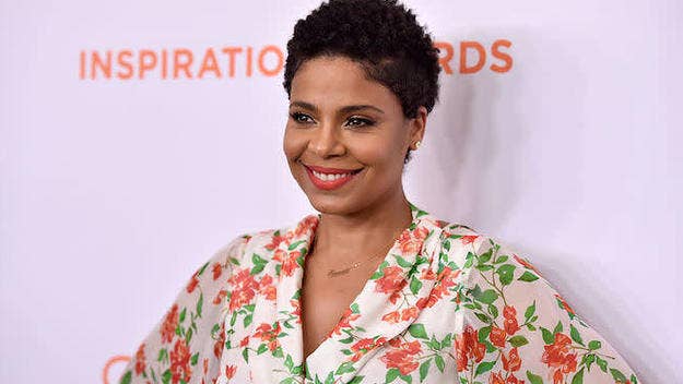 Sanaa Lathan stars as Violet Jones in the Netflix adaptation of Trisha R. Thomas's bestselling novel 'Nappily Ever After.' The movie premiers on September 21.