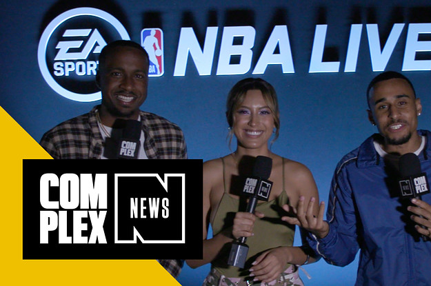 The Complex News Team Spoke With Devin Booker, Jadakiss, and Nick Young at the NBA Live 19 Launch Event Complex