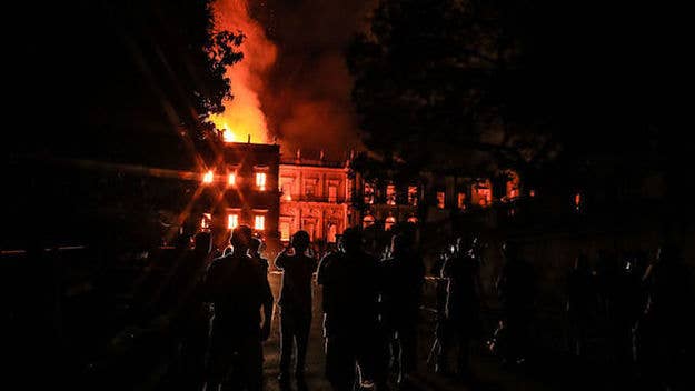A fire that began at roughly 7:30 p.m. on Sunday night destroyed an enormous amount of artifacts of scientific and cultural significance at Brazil's National Museum.