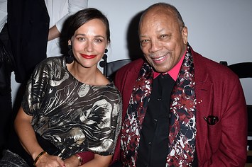 Rashida and Quincy Jones.