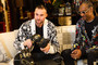 Phillipp Plein and Snoop Dogg at a launch party