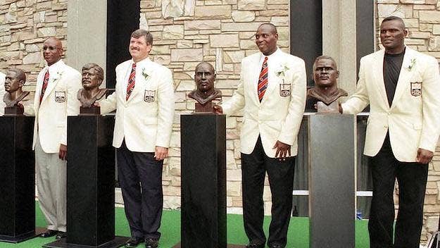 A big-name list of NFL Hall of Famers is threatening Roger Goodell with a boycott of induction ceremonies. They're not asking for much, either.
