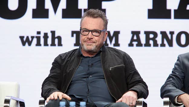 Tom Arnold, host of Viceland's 'The Hunt for the Trump Tapes,' reportedly got into an altercation of sorts with Mark Burnett over the weekend. Though Burnett claims he was ambushed, Arnold says he was choked and has a reliable witness to back him up.