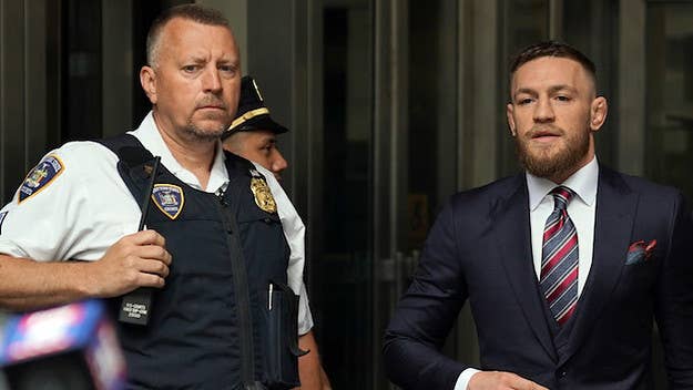 After attacking his bus at Barclays Center during an April UFC event, fighter Michael Ciesa is suing Conor McGregor for physical and emotional damages after he suffered injuries that prevented him from fighting at the event.