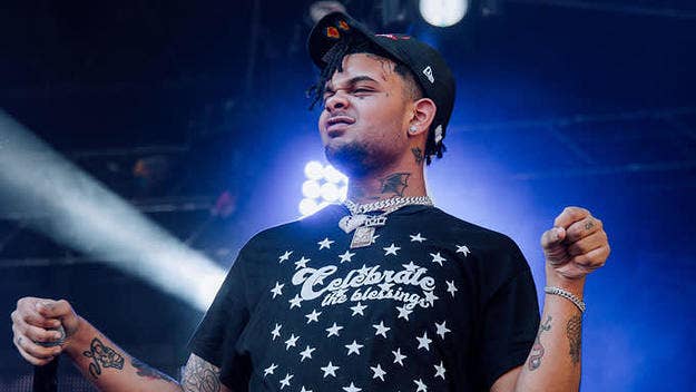 During the Season 2 premiere of 'Open Late With Peter Rosenberg,' Smokepurpp let it be known that he's working on an EP with drummer Travis Barker.