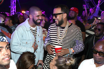 Drake and French Montana in California.