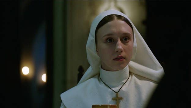 Warner Bros. 'The Nun' drops Friday, September 7, and it's every bit as terrifying and dark as you think it'd be
