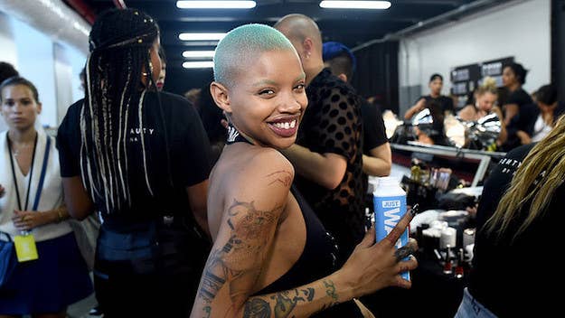 Slick Woods reportedly went into labor less than an hour after she walked in Rihanna’s Savage X Fenty lingerie runway show during New York Fashion Week on Wednesday night. Paramedics were called when the 22-year-old model went into labor backstage.