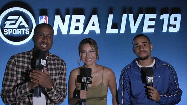 NBA Live 19 drops September 7 and will feature Complex News anchors Speedy Morman, Natasha Martinez, and Pierce Simpson.