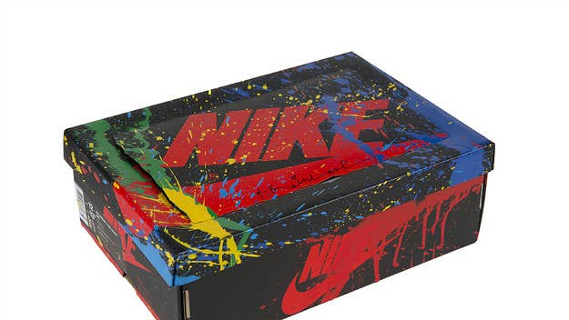 It's been nine years since DJ AM passed away, and Project Blitz has teamed up with street artist Mr. Brainwash to auction off sneakers for his memory.