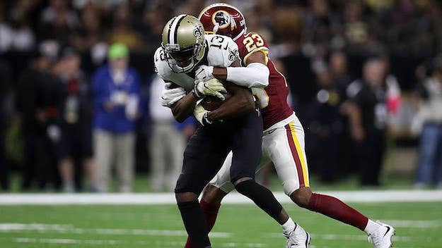 Saints WR Michael Thomas continued his war of words with Redskins cornerback Josh Norman, long after their teams had left the field for Monday Night Football.