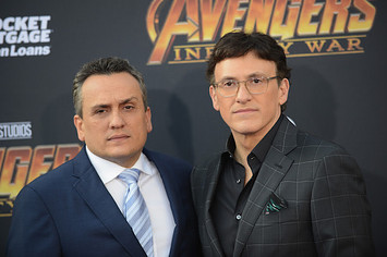 Directors Joe Russo and Anthony Russo.