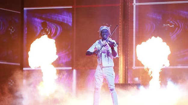 During the live finale of America's Got Talent on Tuesday, contestant Brian King Joseph wowed the audience and judges with a sleek violin cover of Kanye West's 808s & Heartbreak classic "Heartless."
