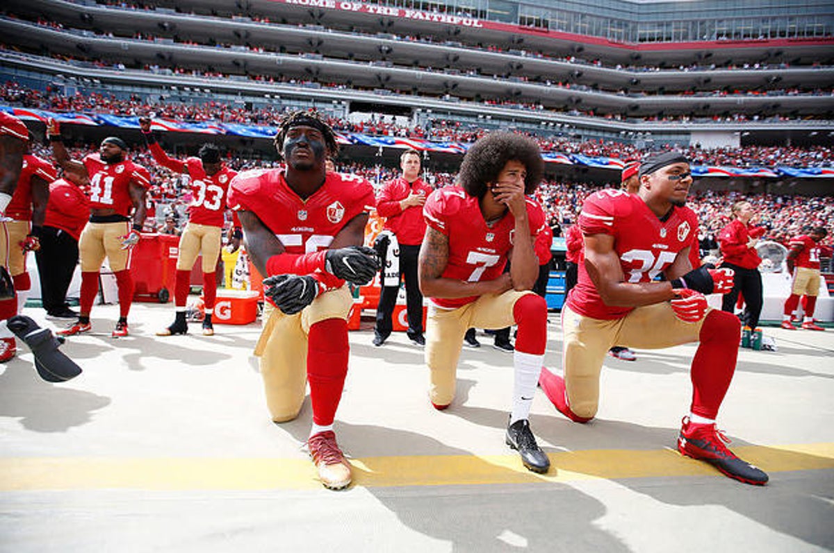 The San Francisco 49ers' Colin Kaepernick Kneeled So That We May All Stand  Taller