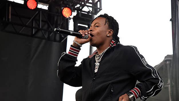 On Instagram, Pierre Thomas made it clear he wasn't a fan of Rich the Kid. But when a fan asked "Rich the Kid QC or nah," he responded, "Yes we still eating off him."