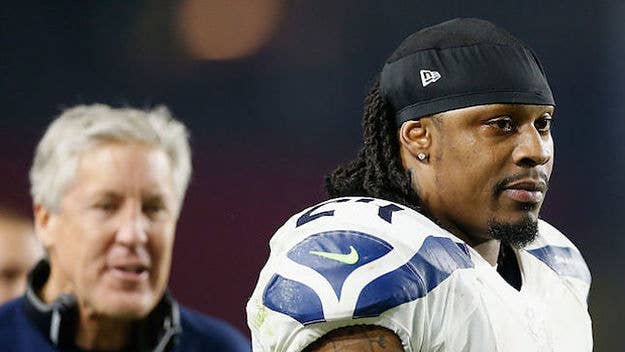 Fortunately, Marshawn Lynch is once again an active part of the NFL—that year without him was rough. Marshawn is preparing to enter his second season with the Oakland Raiders. 