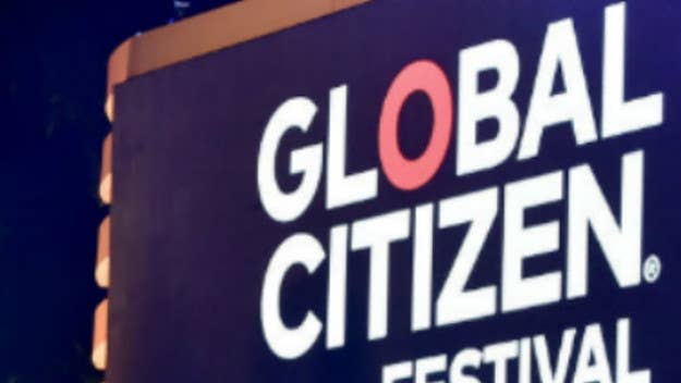 A fallen barrier thought to be gunshots nearly started a stampede at the Global Citizen Festival.