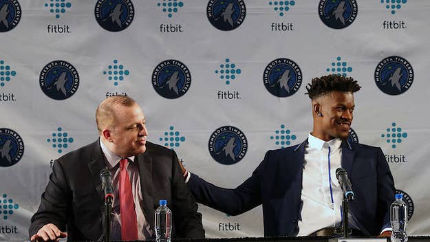 Tom Thibodeau tried to get Jimmy Butler to stay with the Timberwolves again on Monday, but now that JB's got the owner Glen Taylor on his side, chaos reigns.