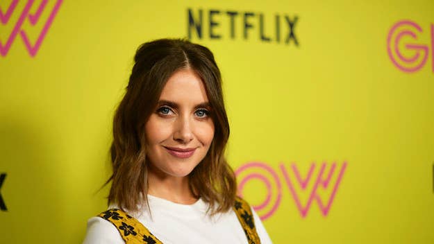 Alison Brie shared a story about accidentally breaking a lamp at one of Donald Glover's parties when they were on "Community." She "might have been a little drunk."