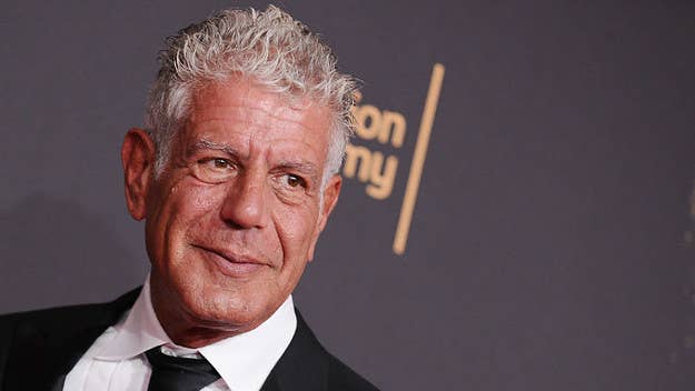 In a bittersweet moment, Anthony Bourdain won six Creative Arts Emmys, including one for Outstanding Writing for Non-Fiction Program category. His producer says it's one that "always eluded him."