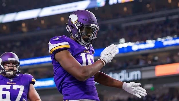In one of the strangest stories of this year's NFL offseason, Minnesota Vikings wide receiver Cayleb Jones got into a nude, bloody fight with his brother, Buffalo Bills wide receiver Zay Jones. Now, Cayleb has landed in a troubling situation again.