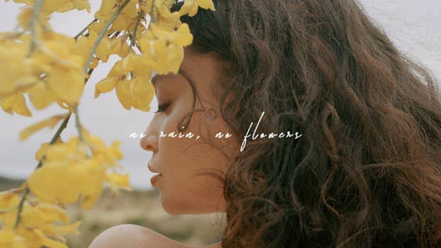 Sabrina Claudio's new eight-track 'No Rain, No Flowers' project dropped Wednesday. The new songs, Claudio says, were written while her "vulnerability was at an all time high."