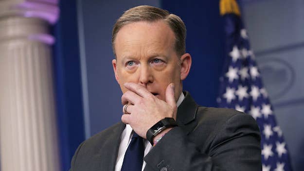 Sean Spicer was accused of calling a man the N-word when the two were teenagers. The man, identified as Alex Lombard, says Spicer was trying to fight him when the slur allegedly came out of his mouth.