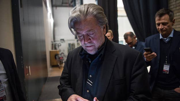 Following public outcry, Bannon's appearance has been canceled. 