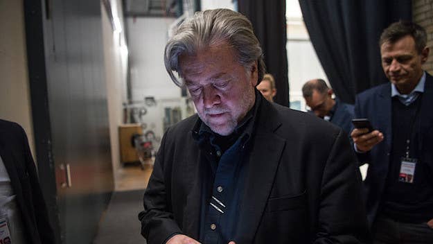Following public outcry, Bannon's appearance has been canceled.