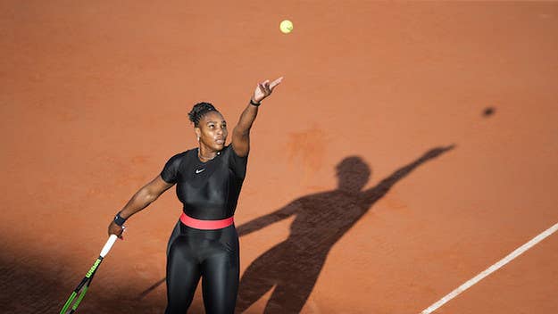 “When it comes to fashion, you don't want to be a repeat offender,” she said today, speaking of the catsuit she wore during the French Open earlier this summer, which was subsequently banned.