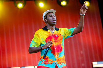 Tyler, the Creator performs at Lollapalooza 2018.