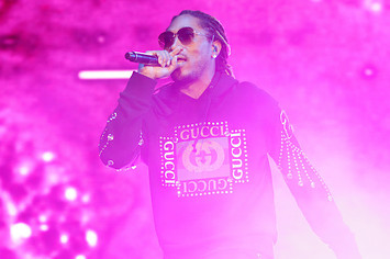 Future performs on the Twin Peaks Stage during the 2018 Outside Lands.