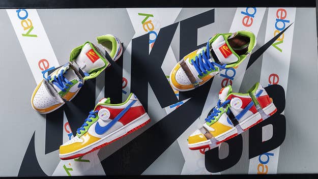 The retro of the mythical charity Dunk from 2003 is wrapped up in tribute to the late Bodecker, who kept his ownership of the original a secret for years.